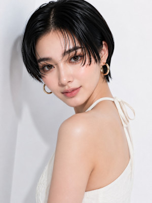 ストレートショートスタイル