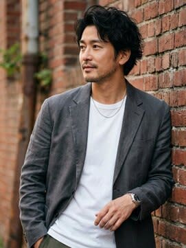 大人のアップバング