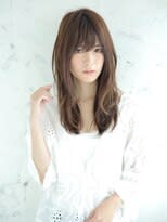 大人抜け感セミロング