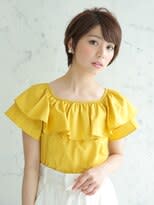 甘カジュアルな大人ショート