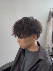  シャドウパーマ　　