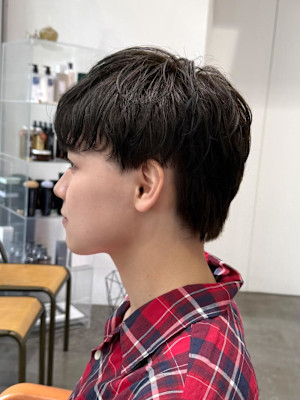 ナチュラルショートマッシュ 森