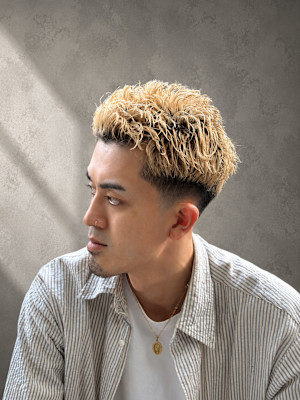ハイトーンスパイキーショート