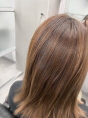 ワンカラーの限界の明るさのブラウンベージュ