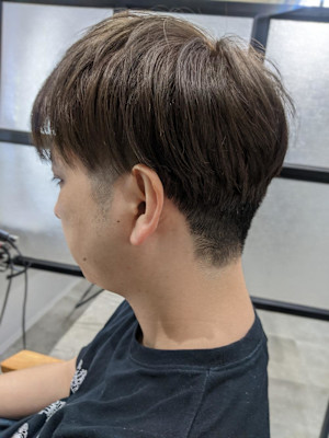アッシュグレー◎白髪ぼかし