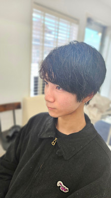 緩めツイスパで決まる。朝が楽なメンズパーマ