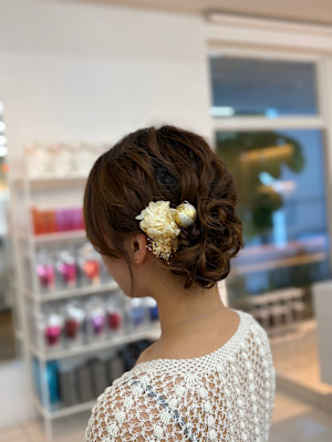 浴衣ヘアセット