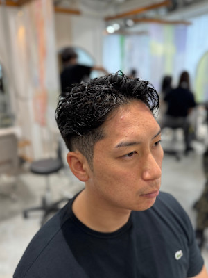 オールバックスタイル