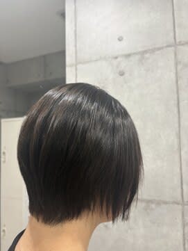ショートボブストレートパーマ