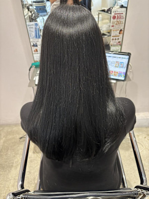 艶髪ロングブルーブラック
