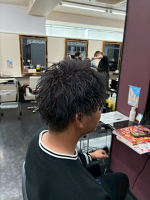 メンズパーマスタイル