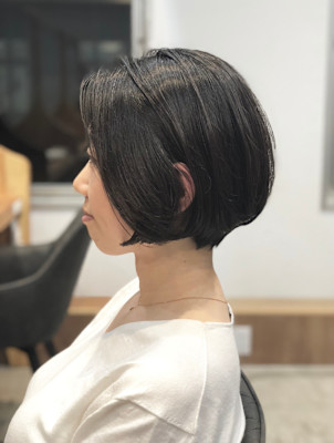【VIE/石田康博】大人女性の為の前下がりショートボブ