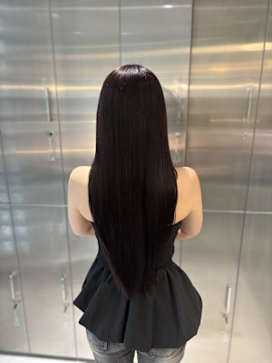 髪質改善ストレート