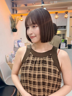 【藤沢】白髪ぼかし細めハイライト30代40代50代
