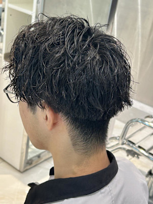 ツイスパショートマッシュ