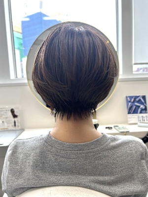 後ろ姿から褒められるショート！
