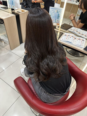 【伊勢原】赤み消し透明感カラー+グレージュオリーブカラー