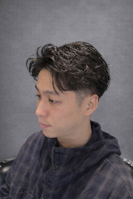 ニュアンスパーマ × フェードで創る、エフォートレスな質感
