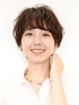前下がりショート・ボブ/絶壁解消/前髪あり/40代/30代