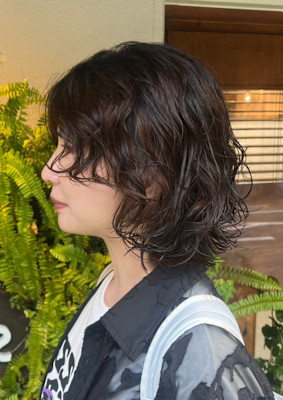 頑張らない大人のパーマ