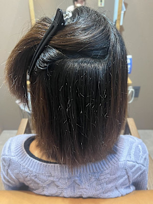 ナチュラルストレートボブ