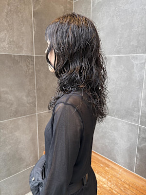 20代　30代　夏パーマ