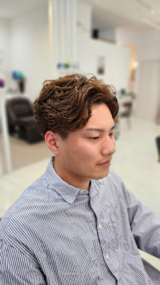 朝5分で決まる！富山市メンズパーマで毎日がもっと楽に