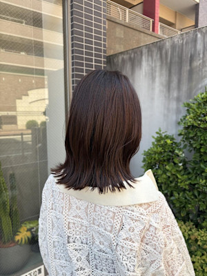 まとまりと軽さを両立した外ハネボブ