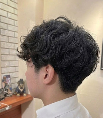 好印象を叶える大人マッシュパーマ【398スタイル】