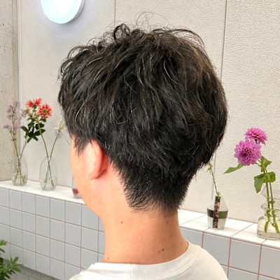 刈り上げメンズショート