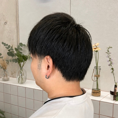メンズ爽やかショート