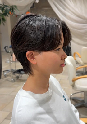 毛流れショート