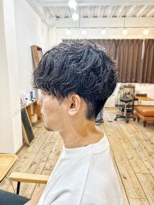 お手入れ簡単メンズパーマ✩