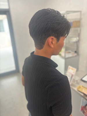 韓国風ダウンパーマ