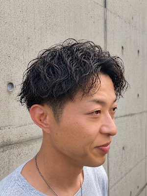 大人のツイストスパイラルパーマ