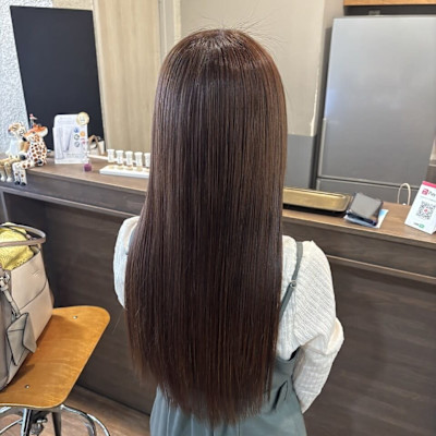 縮毛矯正【阿部佑香】