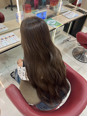 【伊勢原】似合わせレイヤーカット×ブリーチなしダブルカラー