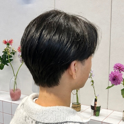 ナチュラルツーブロマッシュ