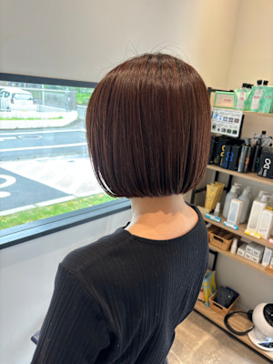  ミニボブ 丸みボブ ショートボブ
