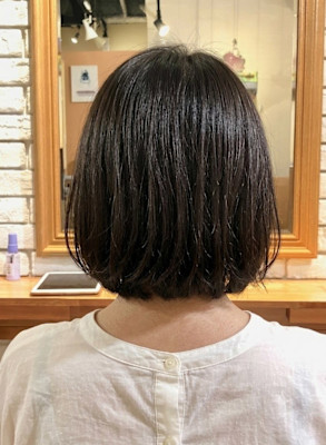 おさまりの良さまとまり感を叶えるショートボブ【426スタイ