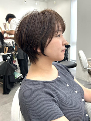 軽めのショートボブが可愛い！