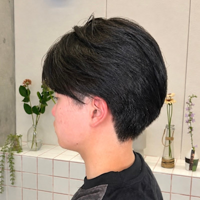 刈り上げハンサムショート