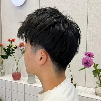 刈り上げメンズショート