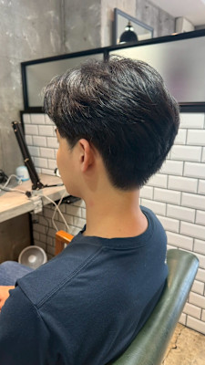 清潔感で差がつく韓国風毛流れショート/瑞穂区/メンズ/男性/