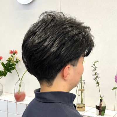 20代30代メンズツーブロスタイル