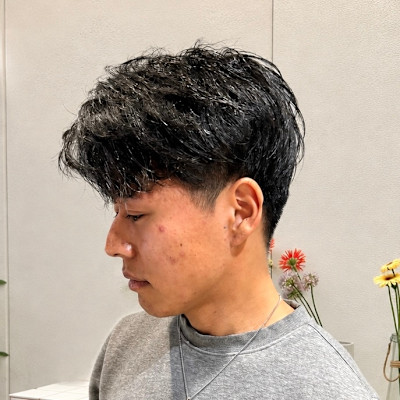メンズスタイルツーブロ