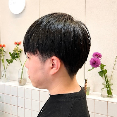 メンズマッシュショート