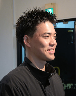 ツーブロックショートカルマヘアスリックバックジェットフェード
