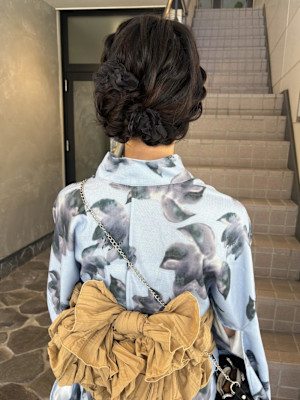 ミホ＊浴衣ヘアセット