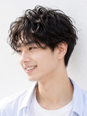 爽やかニュアンスウェーブマッシュ